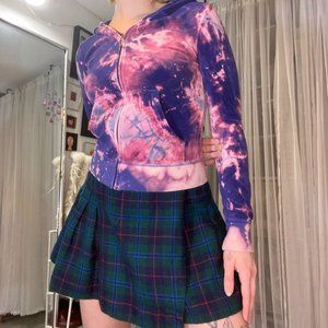 Juicy Reverse Dyed  Zip Sweater